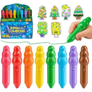 -Caja Crayones TREE de cera de abeja (8 colores)