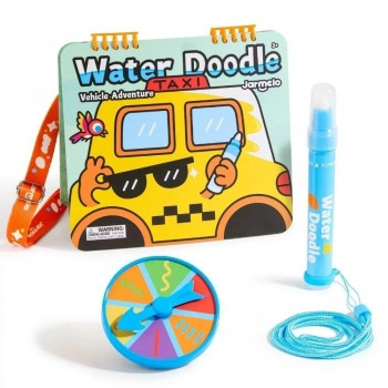 Cuaderno colorea con agua VEHICLE ADVENTURE
