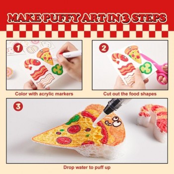 Set Pintura de Espuma PIZZA