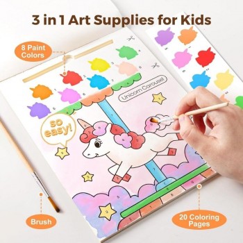 Cuaderno pintura acuarela UNICORN