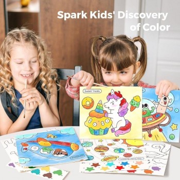 Cuaderno pintura acuarela UNICORN