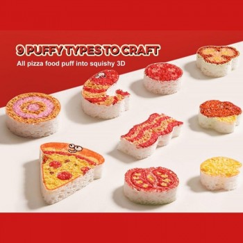 Set pintura de espuma - PIZZA