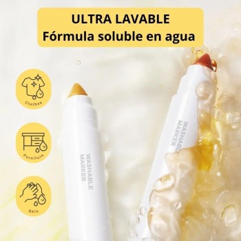 Rotuladores Extra Lavables WASH POWER 24 ud.