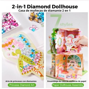 Kit Creativo Fairies Diamont  Art CASA MUÑECAS