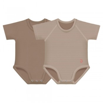 Set 2 Body BROWN 0-36m 4 SEASON