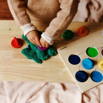 PUZZLE SENSORIAL COLORES Y CUÑOS ELEPHANT BALOON