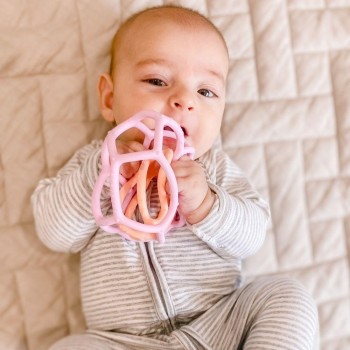 2 SENSORY BALLS PINK & PEACH