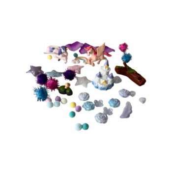 - BANDEJA + KIT SENSORIAL UNICORNIO