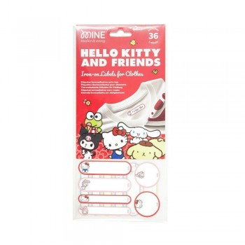 ETIQUETAS TERMOADHESIVAS - HELLO KITTY (ropa)