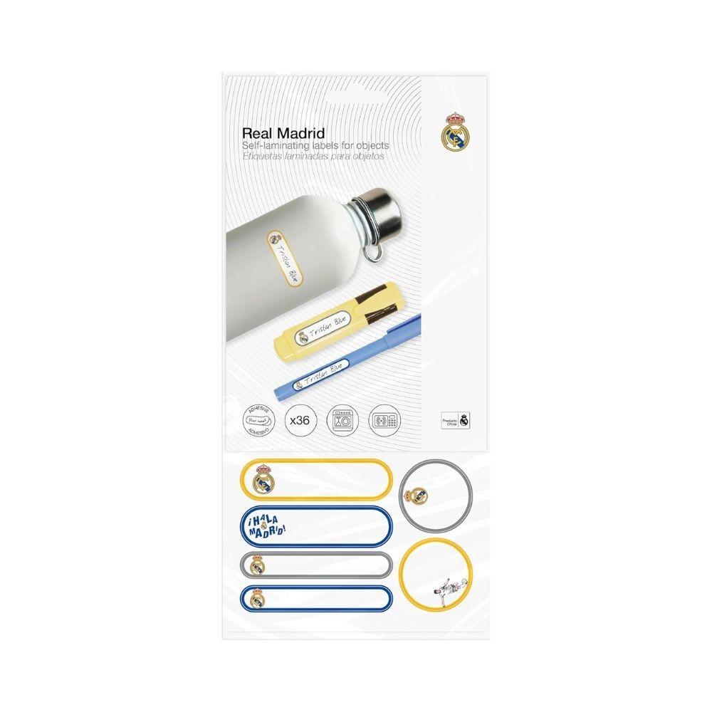 ADHESIVAS LAMINADAS - REAL MADRID (objetos)