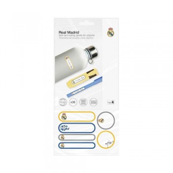 ADHESIVAS LAMINADAS - REAL MADRID (objetos)