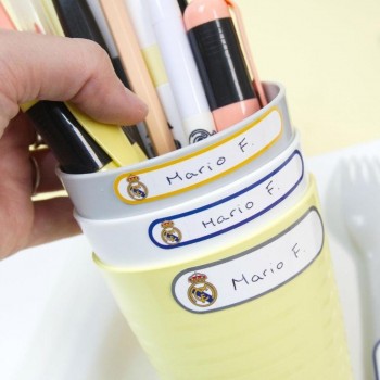 ADHESIVAS LAMINADAS - REAL MADRID (objetos)