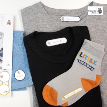 ETIQUETAS TERMOADHESIVAS - REAL MADRID (ropa)
