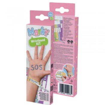 PULSERAS SOS (20 ud.+rotulador)