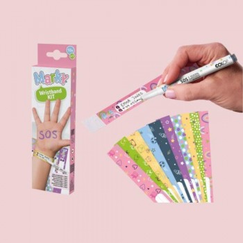 PULSERAS SOS (20 ud.+rotulador)