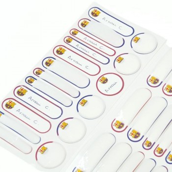 ADHESIVAS LAMINADAS - BARCELONA FC (objetos)
