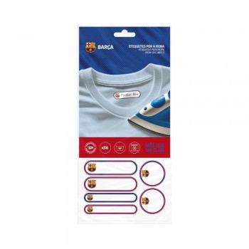 ETIQUETAS TERMOADHESIVAS - BARCELONA FC (ropa)
