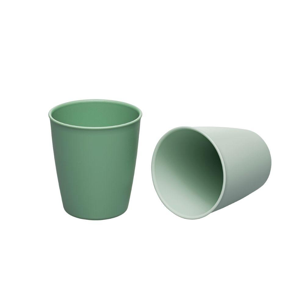 NIP SET 2 VASOS VERDE MENTA