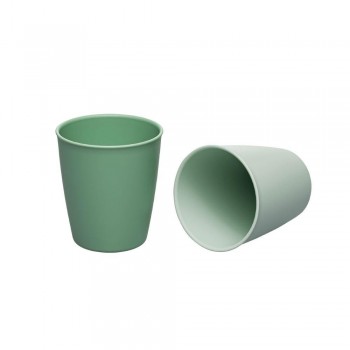 NIP SET 2 VASOS VERDE MENTA
