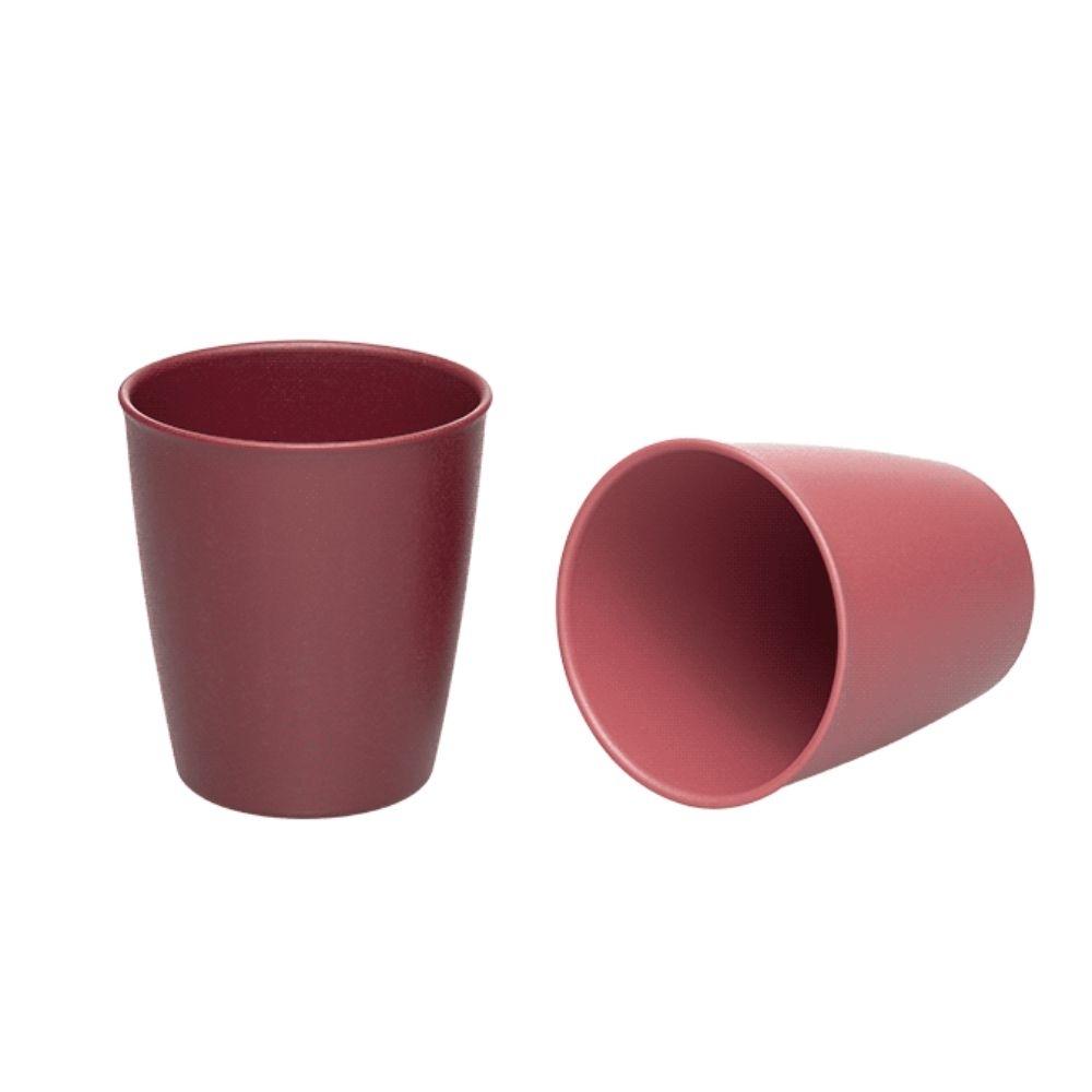 NIP SET 2 VASOS ROJO