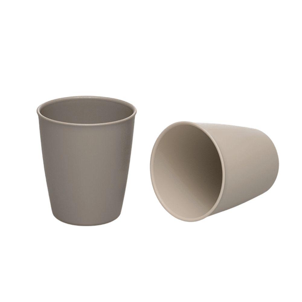 NIP SET 2 VASOS BEIGE