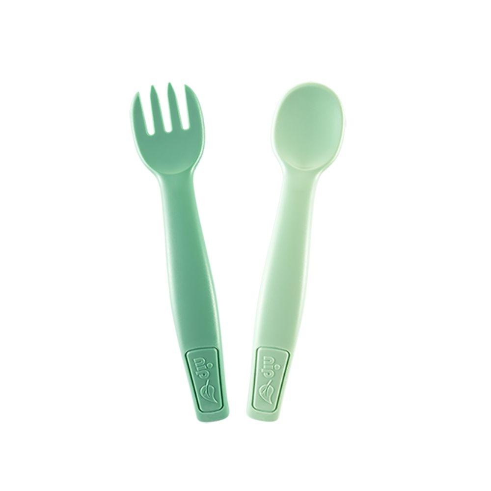 NIP CUBIERTOS VERDE MENTA