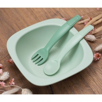 NIP CUBIERTOS VERDE MENTA