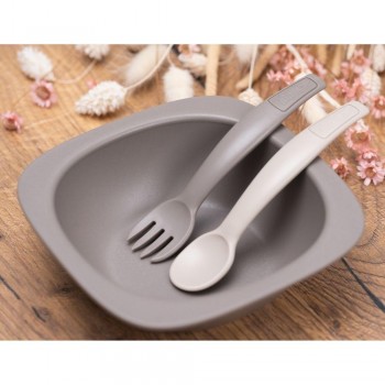 NIP CUBIERTOS BEIGE