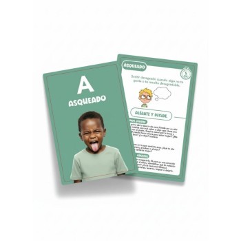 Tarjetas XXL de actividades Emociones ABC