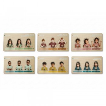Set 6 Puzzles Emociones