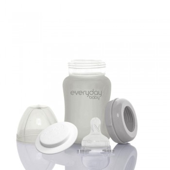 PACK BIBERONES EVERYDAY 4 PIEZAS GREY
