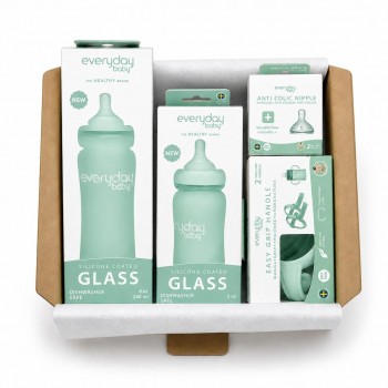 PACK BIBERONES EVERYDAY 4 PZAS MENTA