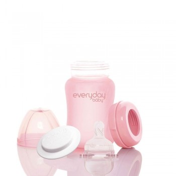 PACK BIBERONES EVERYDAY 4 PIEZAS ROSA CLARO
