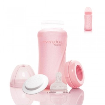 PACK BIBERÓN EVERYDAY 5 PZAS ROSA CLARO