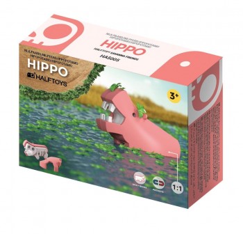 PACK SENSORIAL ANIMALES HALFTOYS 3 PZAS HIPO-IMPALA