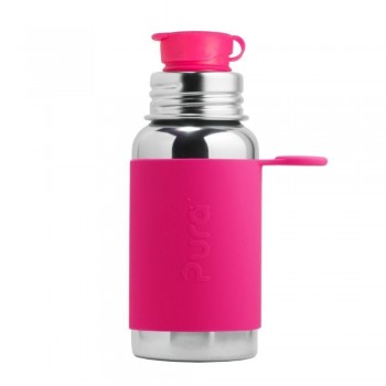 PACK BIBERONES PURA 5 PZAS ROSA