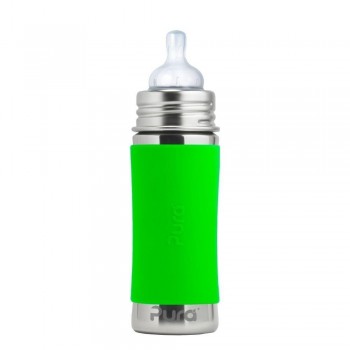 PACK BIBERONES PURA 5 PZAS VERDE