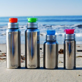 PACK BOTELLAS PURA 3 PZAS AZUL