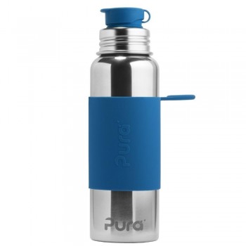 PACK BOTELLAS PURA 3 PZAS AZUL