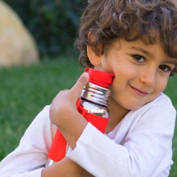 PACK BOTELLAS PURA 3 PZAS ROJO