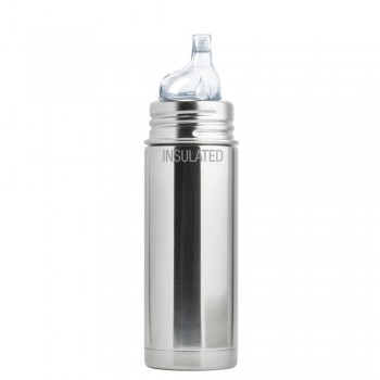 Biberón-TERMO PURA 260ml  INOX  Tetina Entrenam. +6