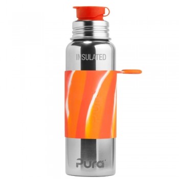 Botella- TERMO PURA SPORT 650 ml NARANJA/NATA