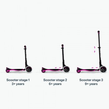 PATINETE SMARTRIKE XTEND ROSA