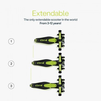 -PATINETE SMARTRIKE XTEND VERDE LIMA
