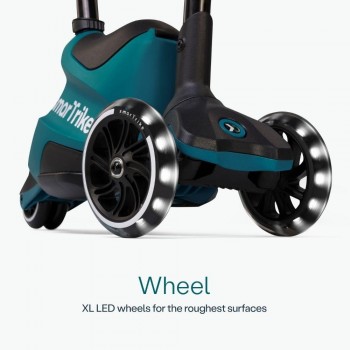 PATINETE SMARTRIKE XTEND SCOOTER-RIDE ON VERDE AZULADO
